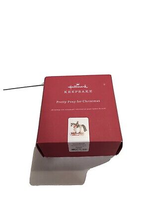Hallmark 2019 Pretty Pony for Christmas Keepsake Ornament Item Is New In The Box