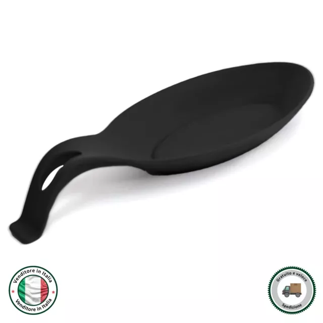 Porta Cucchiaio Silicone , Porta Cucchiaio Cucina , Poggia Mestolo in Silicone