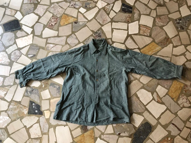 GIACCA ORIGINALE SECONDA Guerra Mondiale Army Army Army Mans Lana 4 Tasche ~ Grande Taglia 40 S - Foto 7