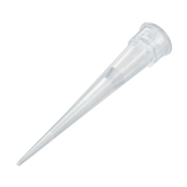 Laboratory Clear White 10UL Lab Liquid Pipette Pipettor Tips 1000 Pcs L3F6F6