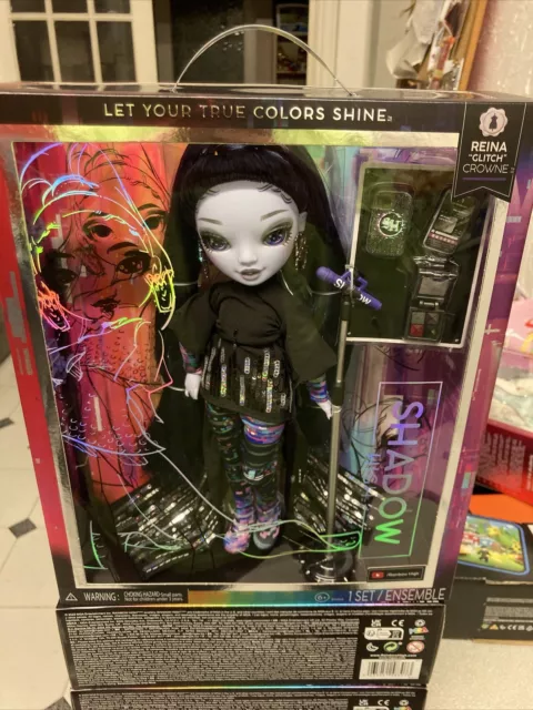 Rainbow High Shadow High Reina "Glitch" Crowne Fashion Doll