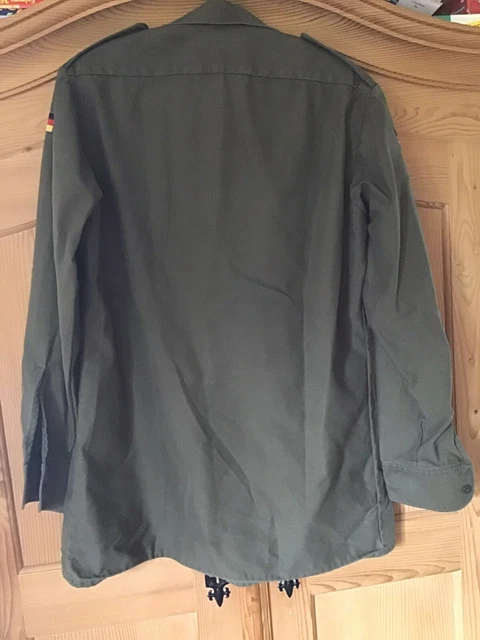 MilitärHemd, Bundeswehr Hemd, Gr. 37/38, Nr. 2, Sehr Guter Zustand, Military 2