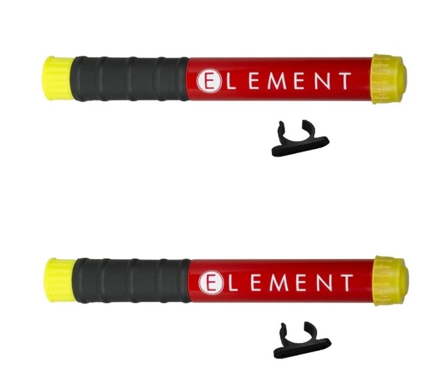 Element Fire 40050 Set of 2 Portable Compact E50 Fire Extinguisher w/Mount Clip