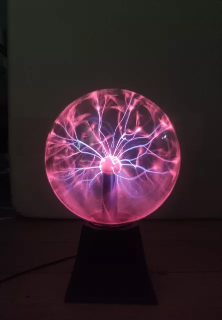 Boule Plasma, Lampe Boule Plasma Magique, Réagit au toucher et au