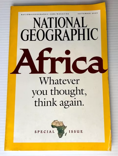 NATIONAL GEOGRAPHIC Magazine September 2005 - Africa Special Issue