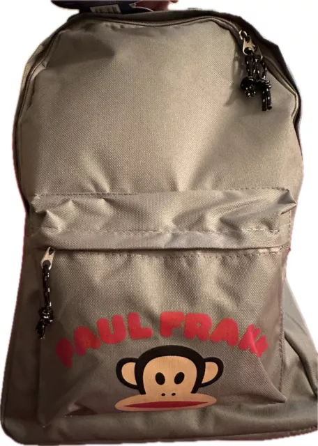 Paul Frank Gray Backpack. 16”⭐️⭐️⭐️⭐️⭐️