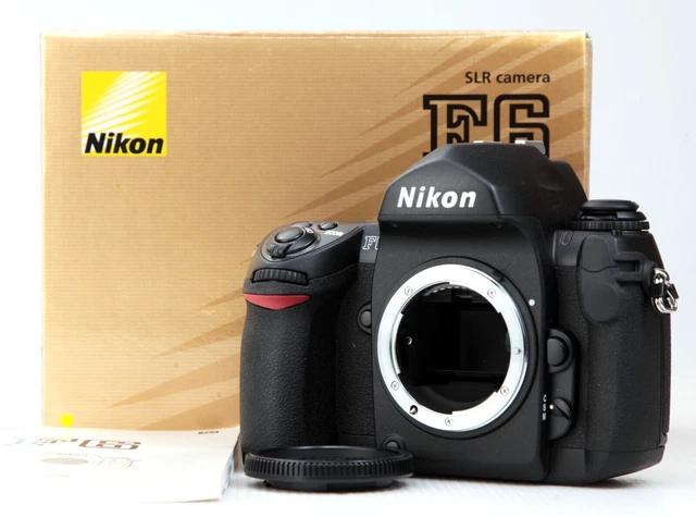【Read! Almost Unused / Tested】 Nikon F6 35mm Film SLR AF Camera Body only w/ BOX