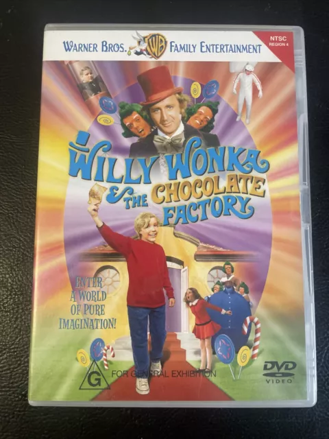 Willy Wonka And The Chocolate Factory  (DVD, 1971)