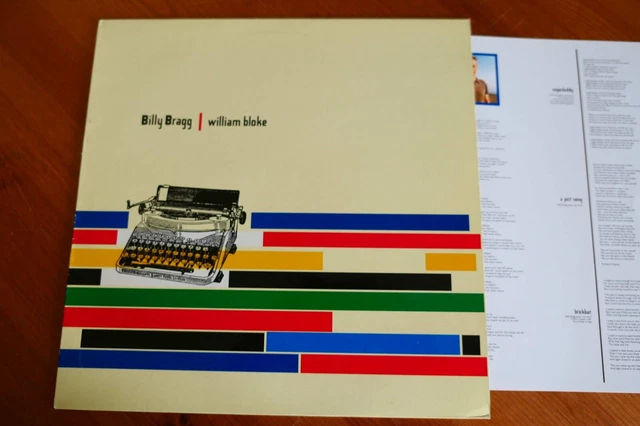 BILLY BRAGG – WILLIAM BLOKE LP – Nr MINT A1/B1 UK 1996 INDIE EUR 