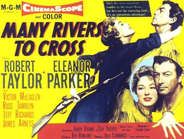 MANY RIVERS TO Cross-1955-Warner Bros-Movie WB-DVD $24.95