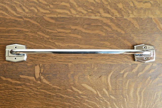 Autoyre Fairfield Chrome Metal Towel Bar Rod,  Bath Kitchen ~ Mid Century Modern