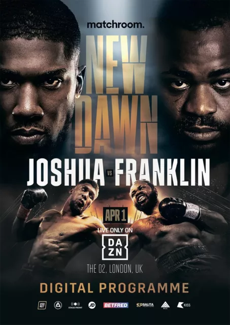 Anthony JOSHUA England v Jermaine FRANKLIN USA 1 April 2023 Official BOXING