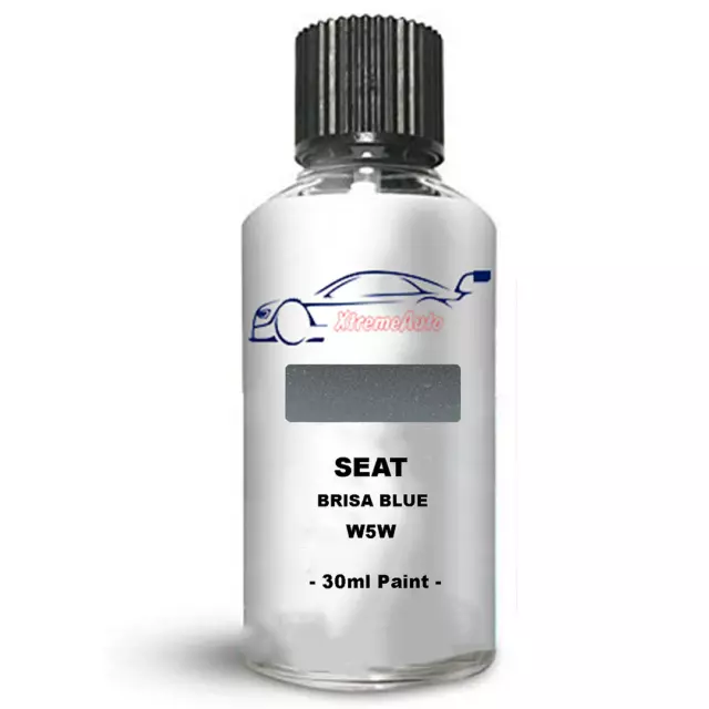 Touch Up Paint For Seat Altea Brisa Blue W5W Lw5W Stone Chip Brush