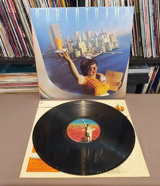 SUPERTRAMP Breakfast In America Vinyl L.P *1979 UK A10/B7 w/Insert* AMLK 63708