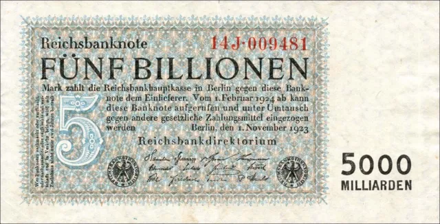R.127c 5 Billionen Mark 1923 (3)