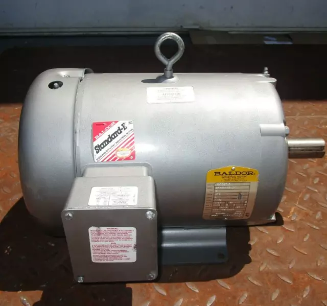 Baldor Motor, M3708T-5  Spec.37A001Y912H1, 1160 R.p.m 215T Frame  5 H.p (New)