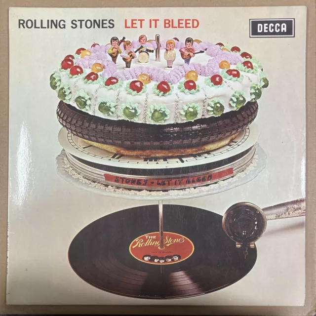 The Rolling Stones - Let It Bleed - Org Uk Mono Unverpackt Decca Lp + Innen - Lk5025