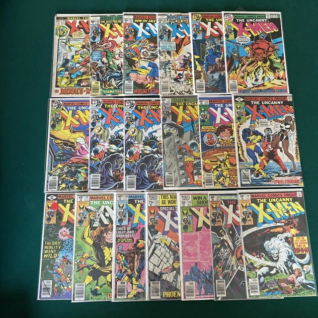 Marvel X-Men Uncanny X-Men Lot of 19 Comics (1972 - 1980) Bronze Age