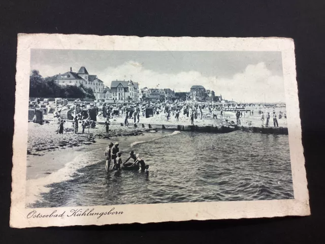 ❤️AK Ansichtskarte Ostseebad Kühlungsborn (DDR) Strand, 1942 gelaufen