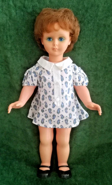 ANCIENNE POUPEE BÉBÉ GEGE cheveux moulés 1930 EUR 80