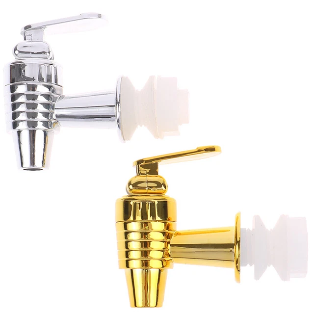 1Pc 17mm Wine Barrel Plastic Faucet Valve Switch Tap Wine Jar Juice Can Fauce