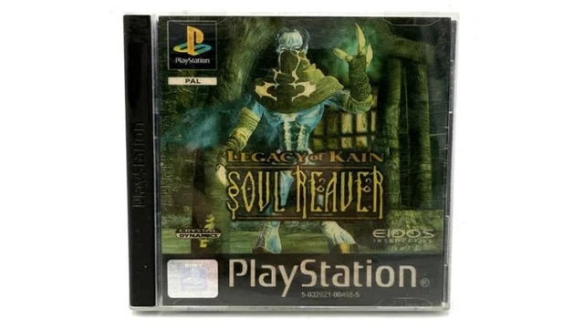 Jeu PS1 Soul Reaver Legacy Of Kain - Version PAL Française Complète, Très Bon état