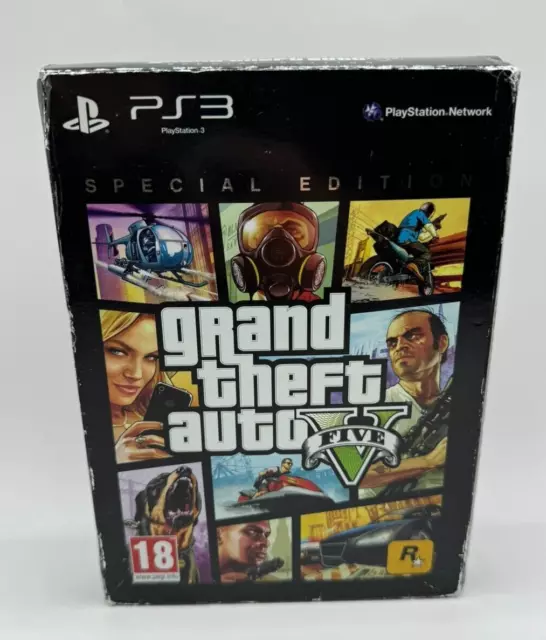 GTA V 5 Grand Theft Auto Special Edition Sony Playstation 3 Ps3 Pal Ita