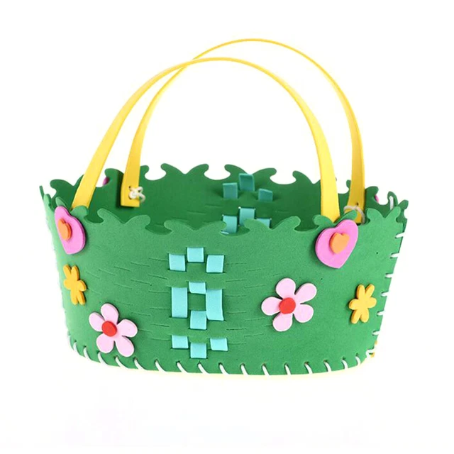 3 juegos de utensilios de coser para niños juego de costura de fieltro manual preescolar niño