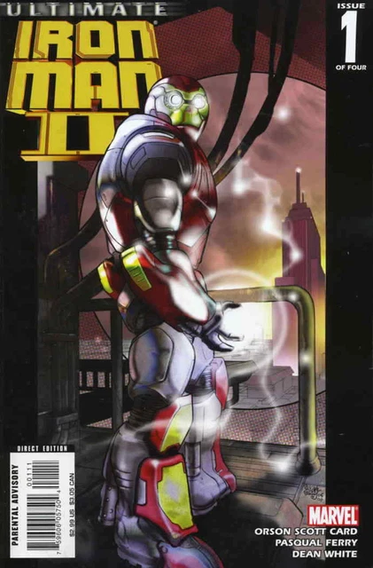 Ultimate Iron Man II #1 VF/NM; Marvel | Orson Scott Card - we combine shipping