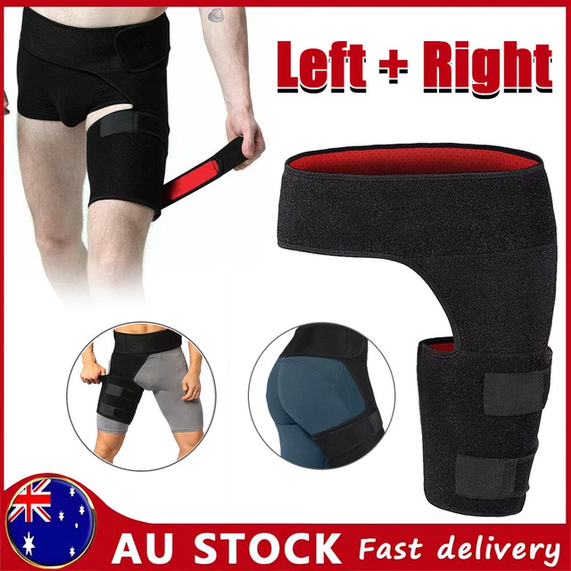 Hip Brace Adjustable Support Compression Groin Wrap for Sciatica Pain Relief L+R