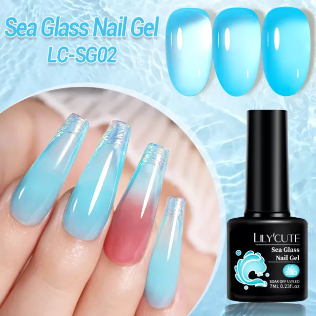 LILYCUTE 129 Colores 7ML Gel Esmalte de Uñas Remojo LED UV Gel Barniz de Uñas Arte en Uñas 2