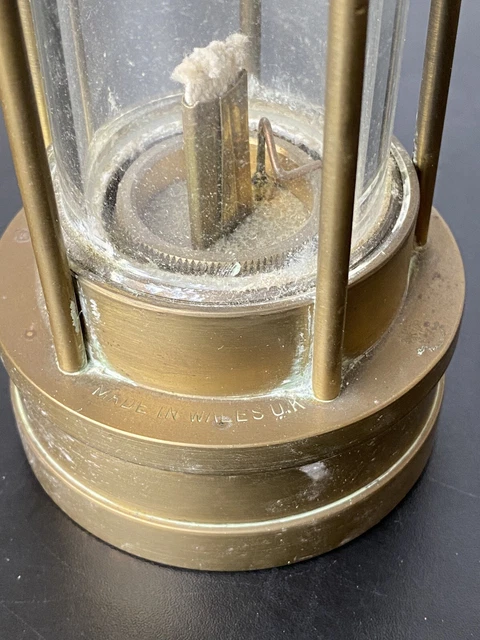 E. Thomas & Williams Aberdare Cambrian Welsh Brass Miners Lamp 11292 4