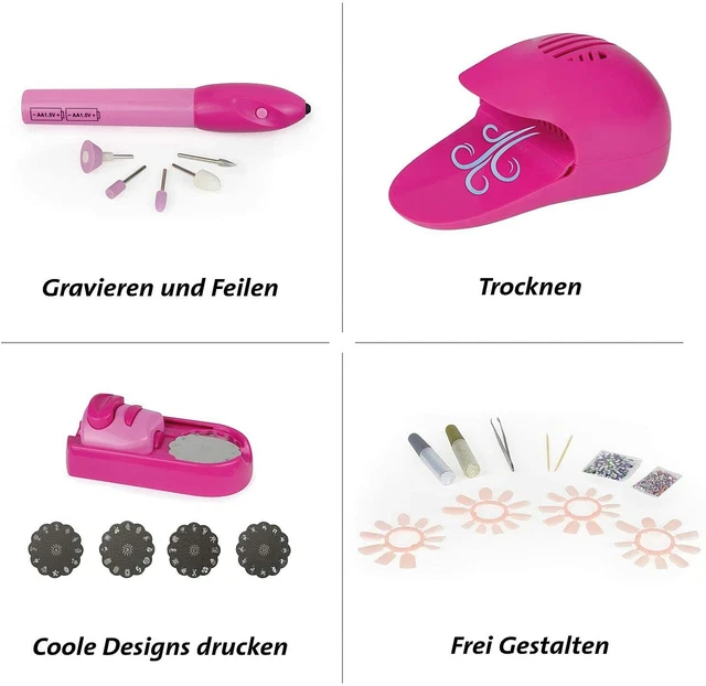 Super Mani Pedi Nail Salon 4 in 1 studio unghie Lena 42654 42654EC incompleto