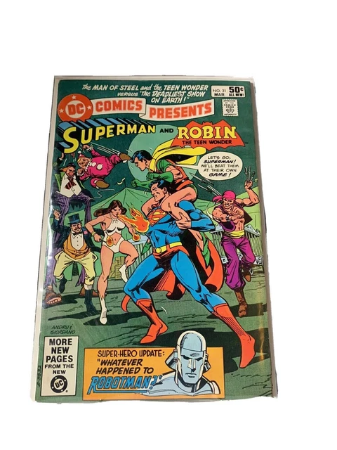 DC Comics Presents Superman and Robin The Teen Wonder #31 (DC, 1981) - FN/VF+