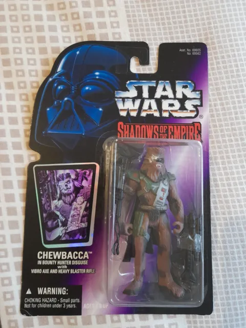 Kenner/Hasbro Star Wars Shadows of the Empire Bounty Hunter Chewbacca 1996 Figur