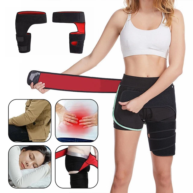 HIP BRACE COMPRESSION Groin Support Wrap for Sciatica Pain Relief Thigh