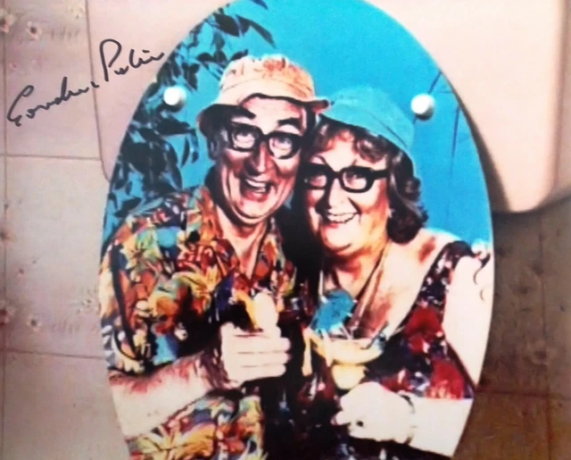 DADS ARMY ONE FOOT IN THE GRAVE GORDON PETERS SIGNED 8x10" PHOTO