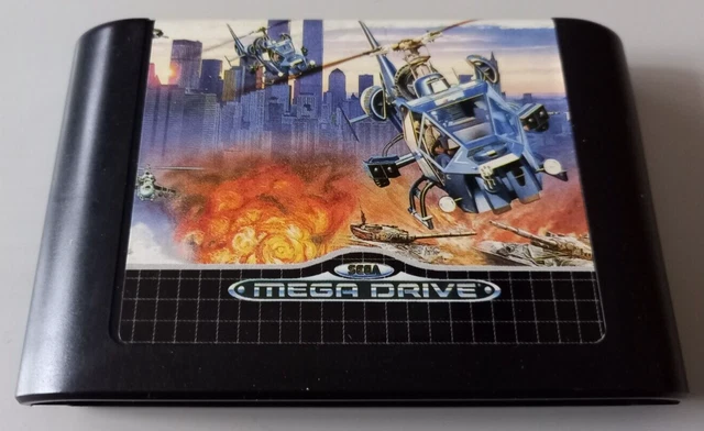 Jeu Super Thunder Black – Sega Megadrive/Genesis – Version PAL Complète (boîte Et Notice)