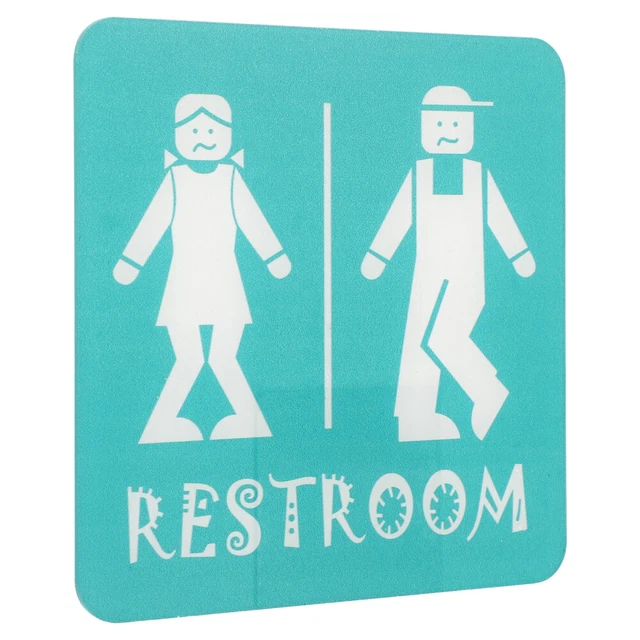 Targhetta Locale Pubblico Targhe Adesive Alluminio Satinato 20x7 Cm - Impermeabili E Lavabili Per Bagni E Uffici Cartello Locale Bar Pub - Foto 6