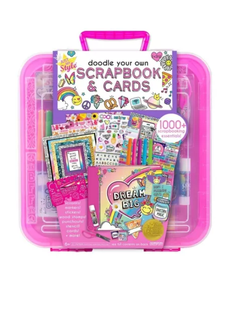 Kids Scrap book Kit Art  Create Your Own Scrapbook Arts & Craft