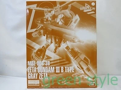 Gundam EVOLVE 9 MSZ 006 3B Zeta Gundam Unit 3 Type B Gray Zeta 1/100 Scale Mas