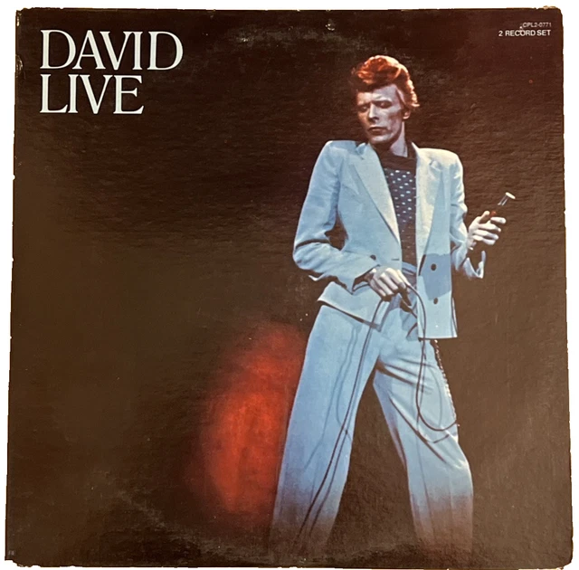 DAVID BOWIE LP DAVID LIVE ORIGINAL UK 1974 1st PRESSING NEAR MINT