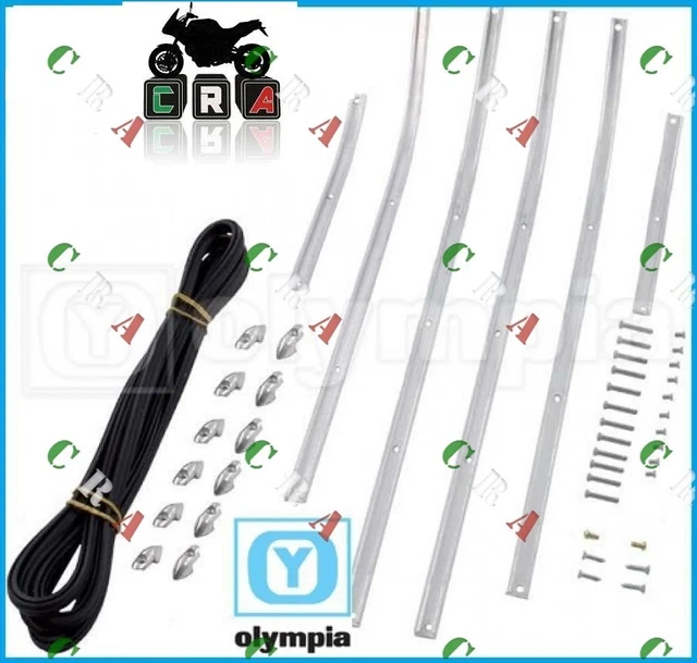 Bandes De Plateforme Pour Vespa 50/90 ET3 & Primavera - RMS, Neuf Sous Garantie 2 Ans