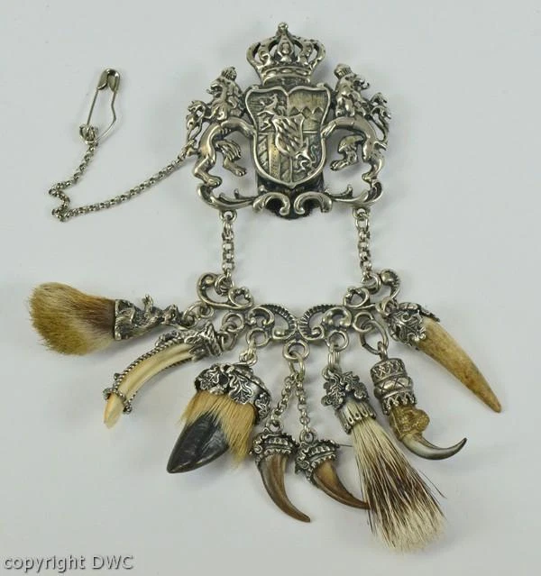 Spina gonna folcloristica spina gonna ciondolo argento 800 costume tradizionale donna RARO