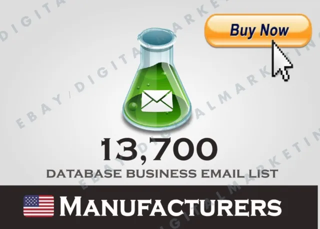 USA Manufacturers Database | US Manufacturers | US leads