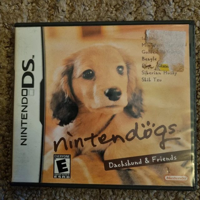 Nintendogs: Dachshund & Friends (Nintendo DS, 2005) - European Version