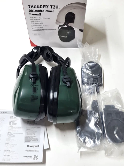 10Pcs.Honeywell Howard Leight Thunder T2H Dielectric Helmet Earmuff