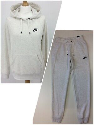 Nike Ladies Light Grey Foundation Overhead Hoodie /Joggers *Sold Separate* A