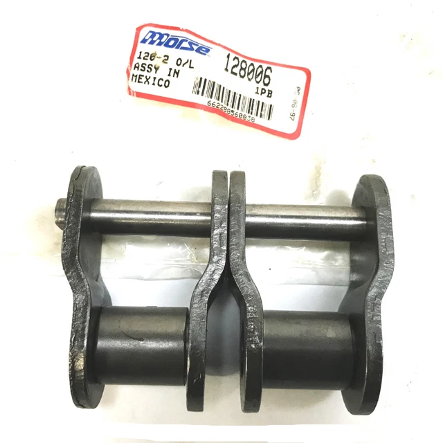 Morse 120-2 Offset Links 128006 NOS