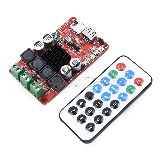 BLUETOOTH AUDIO RECEIVER TPA3116 2X50W Power Amplifier Board with ...